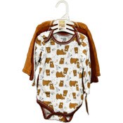 Wholesale - 3pk LEAVES BODYSUITS - THERMAL C/P 48, UPC: 191655337839